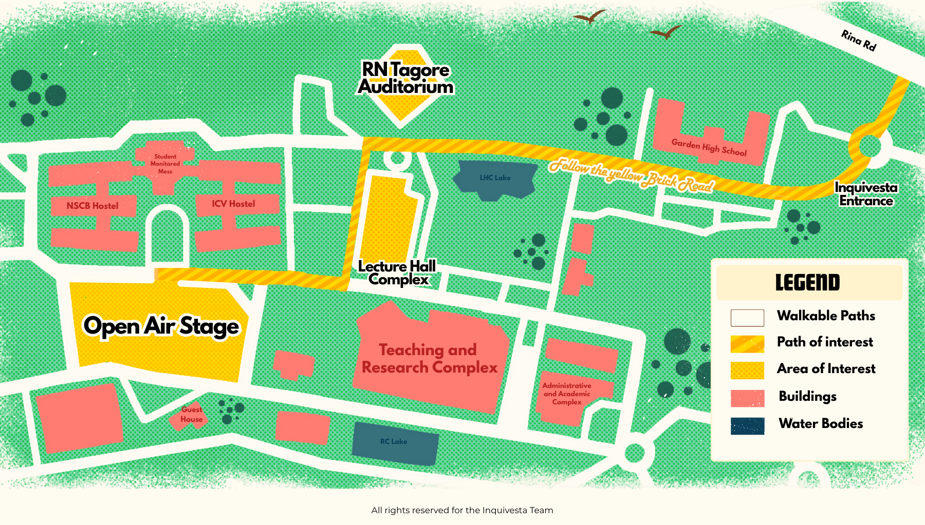 IISER Kolkata Campus Map